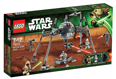 LEGO Set-Homing Spider Droid (2013)-Star Wars / Star Wars Episode 2-75016-1-Creative Brick Builders